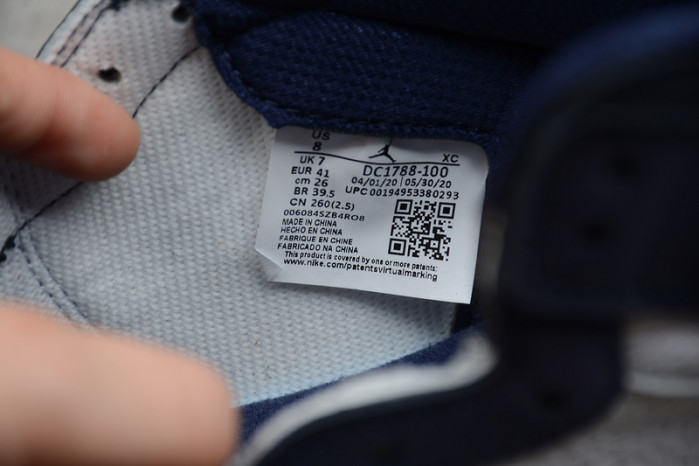 air jordan 1 retro high midnight navy (2020) dc1788-100