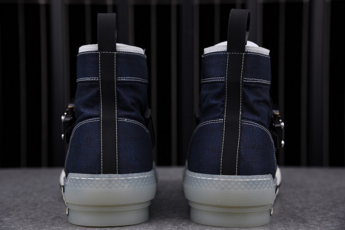 D*or b23 oblique high top sneaker
