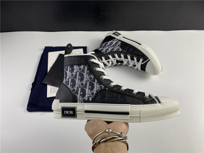 D*or b23 oblique high top sneaker