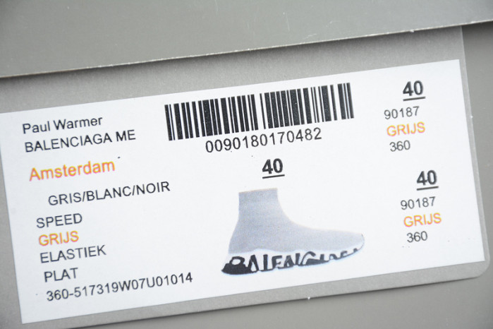 Ba*len*cia*ga speed sneaker