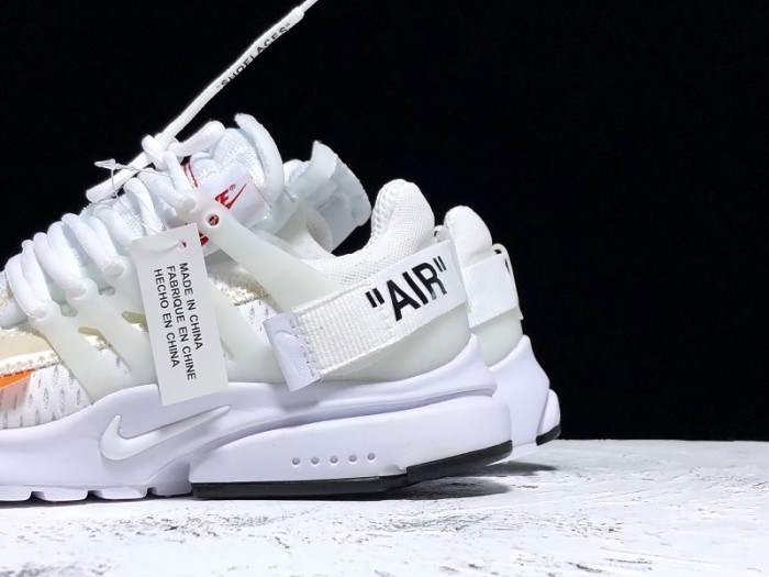 o-w x nike air presto white aa3830-100