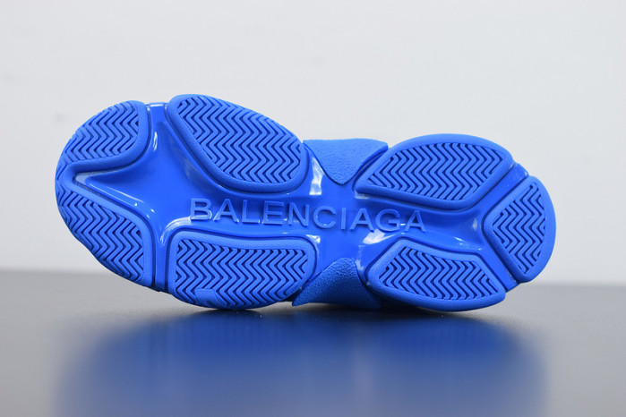 blcg sneaker triple.s.gomma blue 536737 w06e2 0848