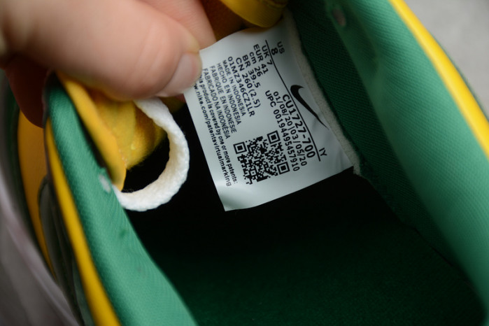 nike dunk low brazil (2020) cu1727-700