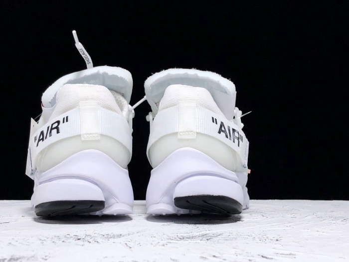 o-w x nike air presto white aa3830-100