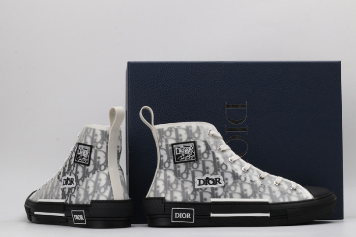 D*or b23 oblique high top sneaker