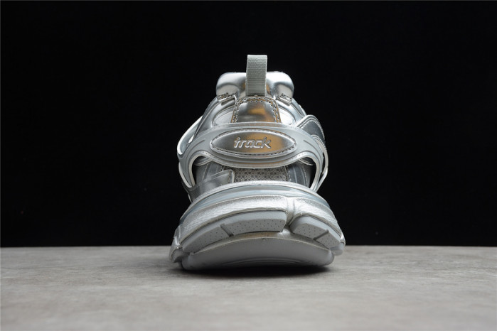 BALENCIAGA Track Trainer Full Silver Matllic 542023W2FS38100