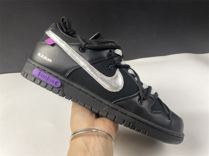 nike dunk low o-w lot 50 dm1602-001