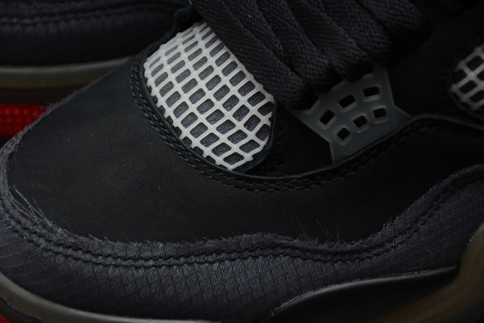 o-w x air jordan 4 “bred” cv9388-001