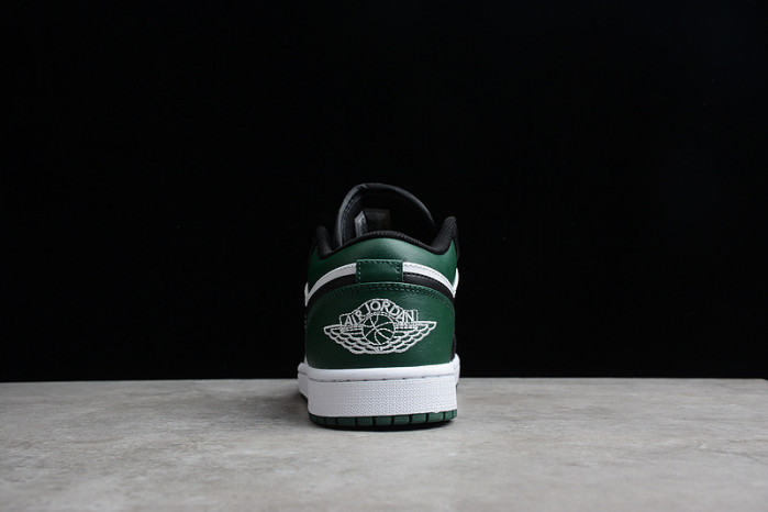 jordan 1 low green toe - 553558-371