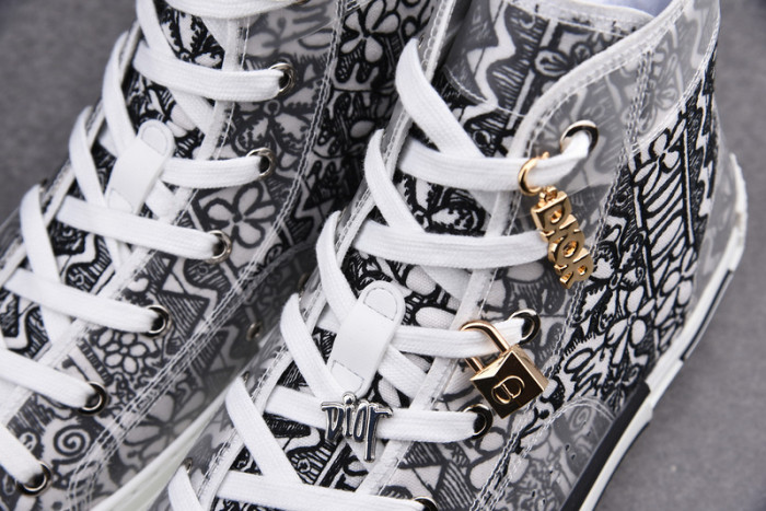 D*or b23 oblique high top sneaker