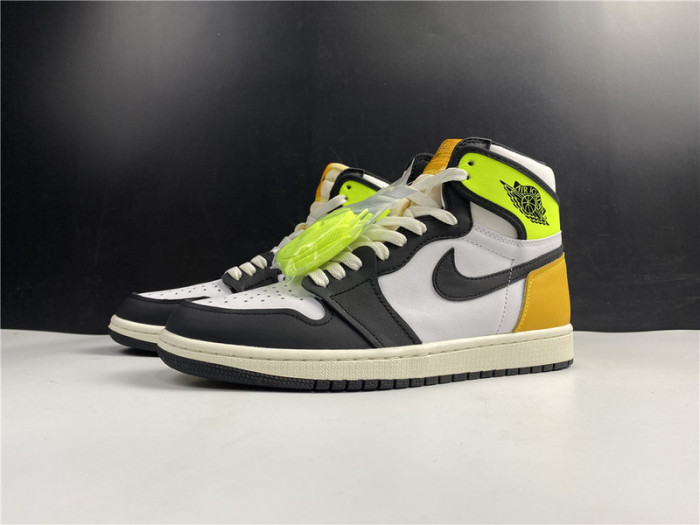 air jordan 1 retro high og ''volt gold'' 555088-118