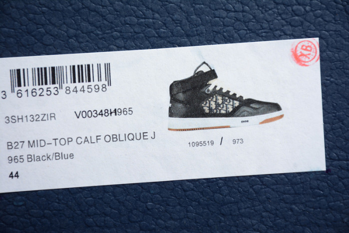 D*or b27 high top sneaker