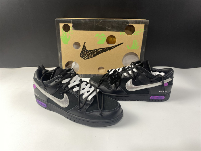 nike dunk low o-w lot 50 dm1602-001