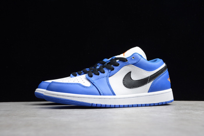 air jordan 1 low hyper royal orange peel 553558-401