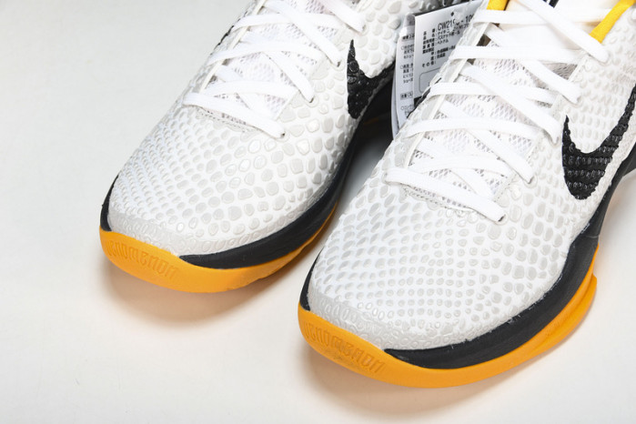 kobe 6 protro playoff pack white del sol cw2190-100