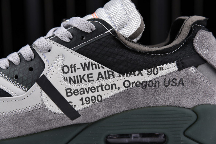 nike air max 90 o-w grey aa7293-300