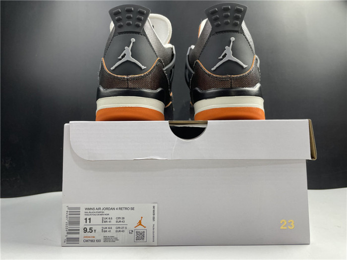 air jordan 4 retro starfish (w) cw7183-100