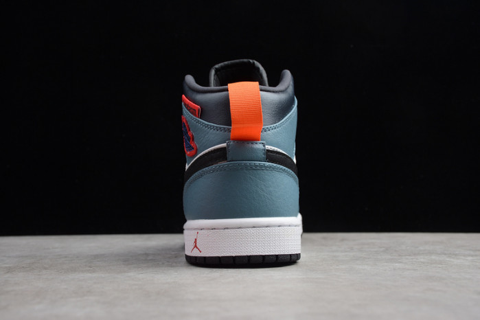 F**etasm x jordan 1 mid fearless blue white cu2802-100