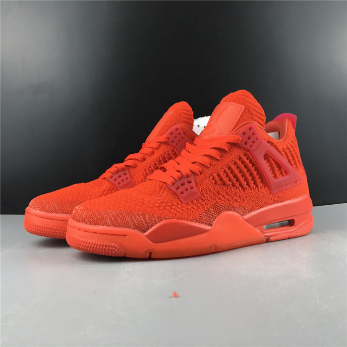 air jordan 4 flyknit “red” aq3559-600