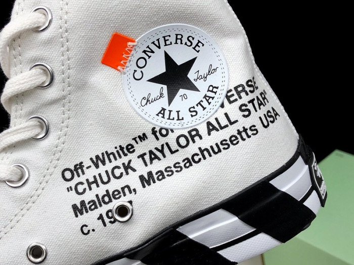 o-w x converse 2.0 white/black 163892c