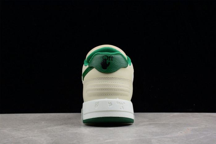 o-w out of office low-top leather sneakers