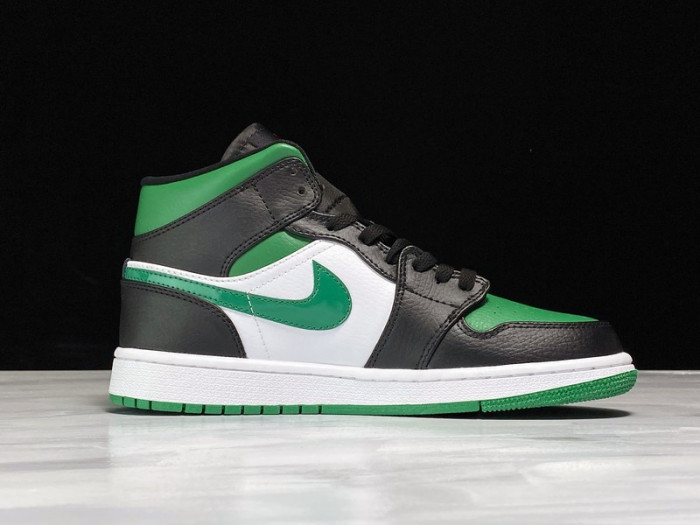 jordan 1 mid green toe 554724-067