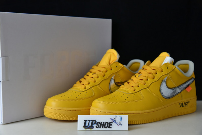 nike air force 1 low off-white ica university gold dd1876-700