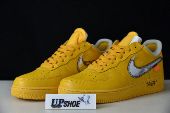 nike air force 1 low off-white ica university gold dd1876-700