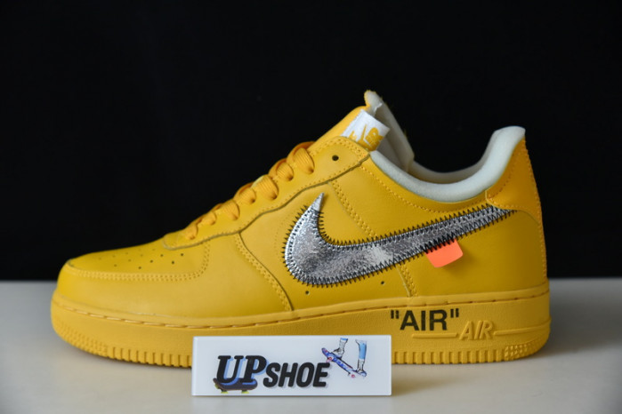 nike air force 1 low off-white ica university gold dd1876-700