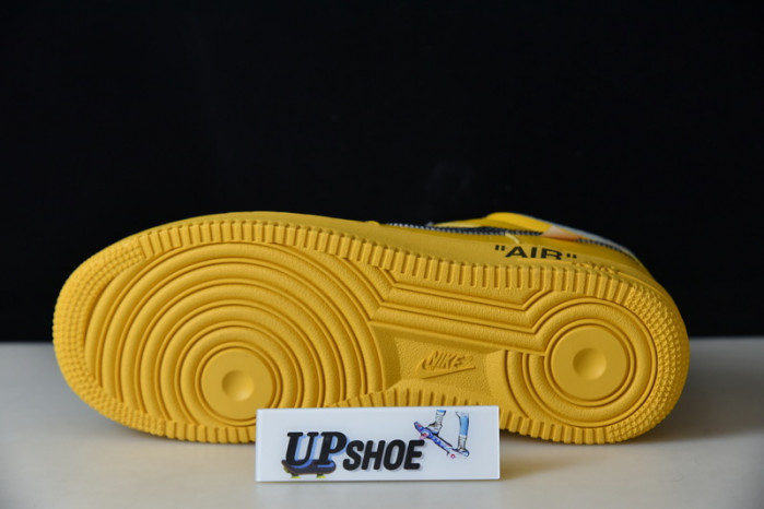 nike air force 1 low off-white ica university gold dd1876-700