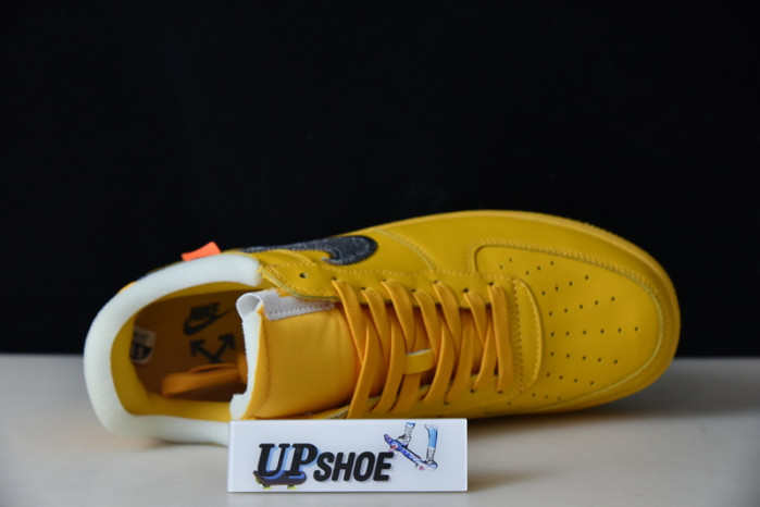 nike air force 1 low off-white ica university gold dd1876-700