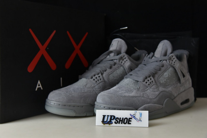 kaws x air jordan 4“ cool grey”930155-003