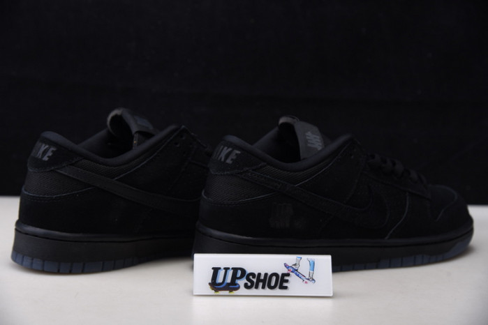 nike dunk low sp undefeated 5 on it black do9329-001