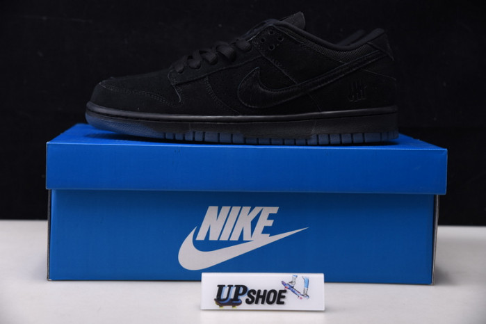 nike dunk low sp undefeated 5 on it black do9329-001