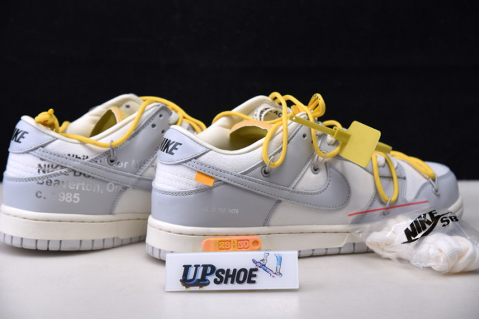 nike dunk low o-w lot 29 dm1602-103