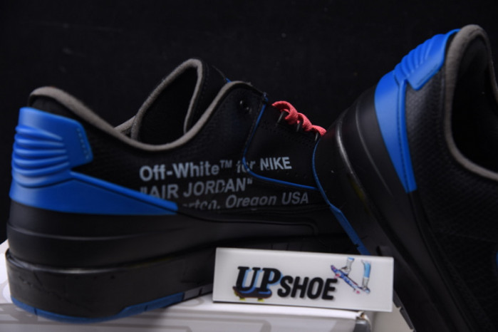 air jordan 2 retro low sp o-w black blue dj4375-004