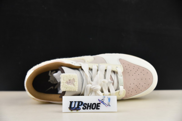 nike dunk low retro prm year of the rabbit fossil stone (2023) fd4203-211