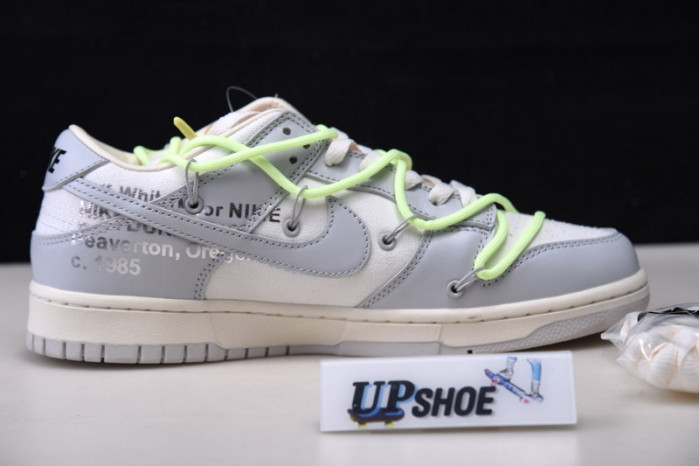 nike dunk low o-w lot 43 dm1602-128