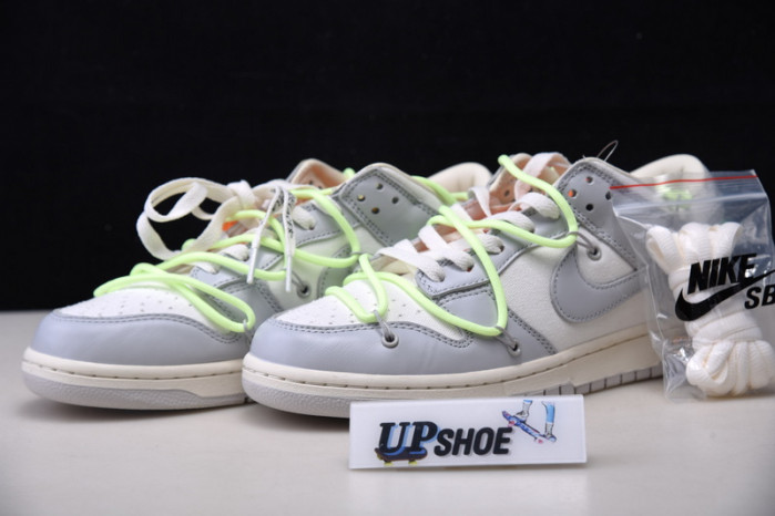 nike dunk low o-w lot 43 dm1602-128