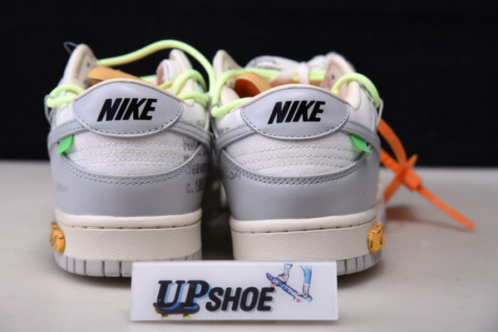 nike dunk low o-w lot 43 dm1602-128