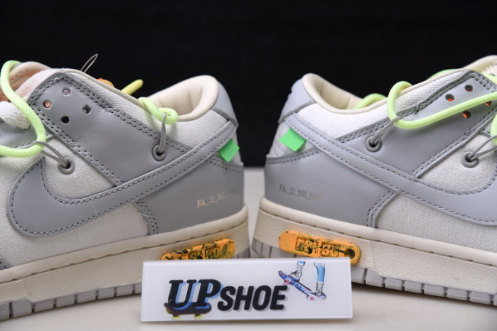 nike dunk low o-w lot 43 dm1602-128