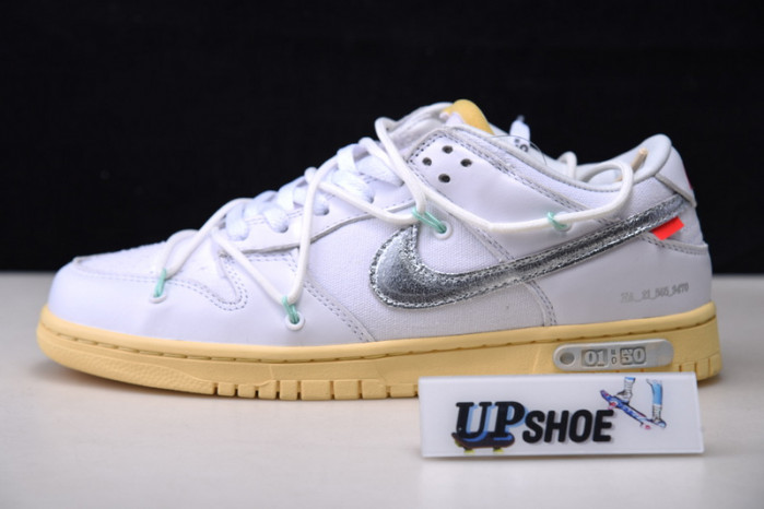 nike dunk low o-w lot 1 dm1602-127