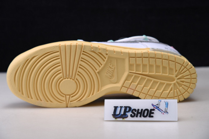 nike dunk low o-w lot 1 dm1602-127