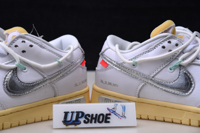 nike dunk low o-w lot 1 dm1602-127