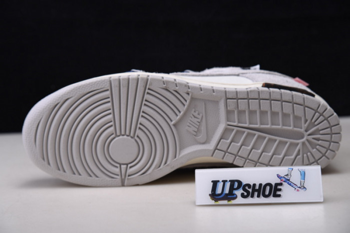 nike dunk low o-w lot 18 dj0950-112