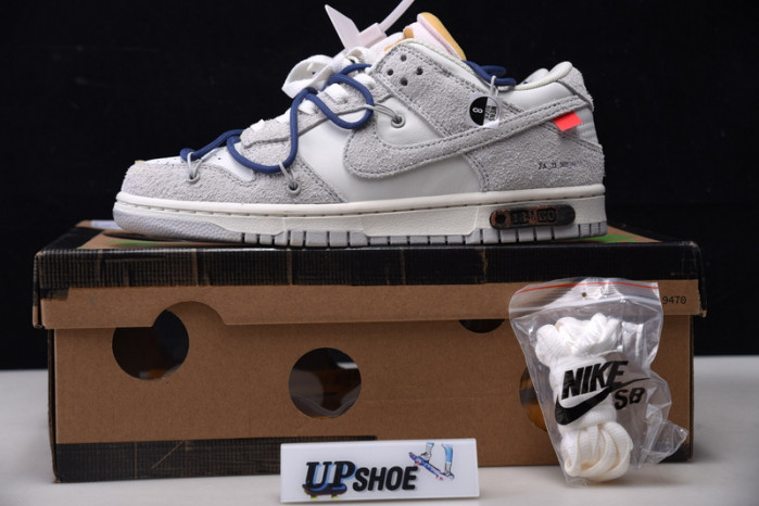 nike dunk low o-w lot 18 dj0950-112