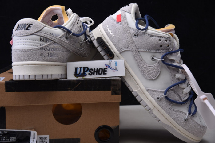 nike dunk low o-w lot 18 dj0950-112