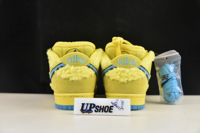 grateful dead x nike sb dunk low yellow bear cj5378-700
