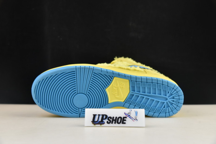 grateful dead x nike sb dunk low yellow bear cj5378-700
