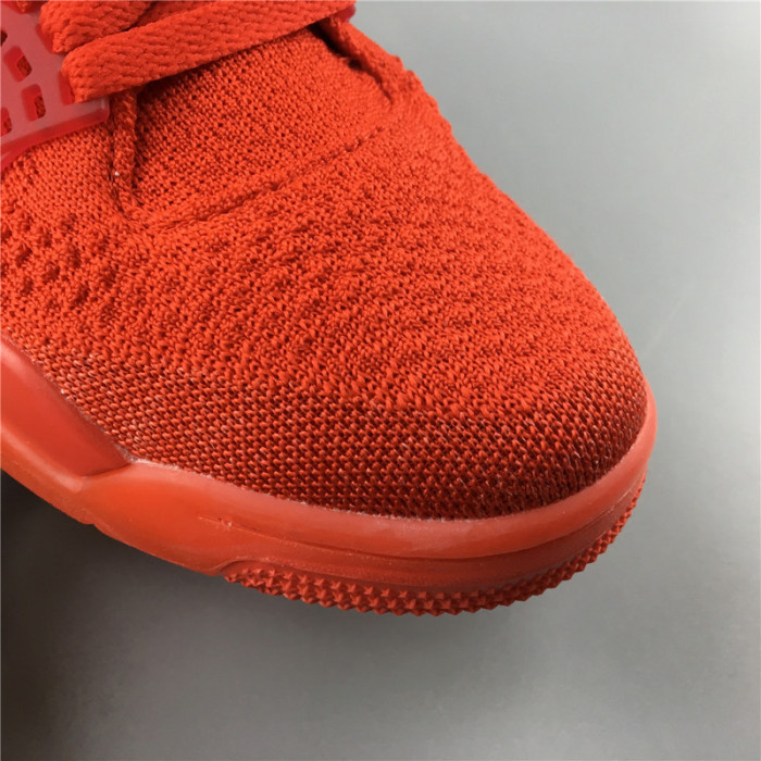 air jordan 4 flyknit “red” aq3559-600